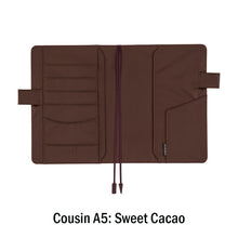 Hobonichi Techo Cousin Book and Cover, A5, Sweet Cacao