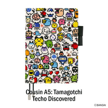 Hobonichi Techo Cousin Book and Cover, A5, Tamagotchi Techo Discovered!