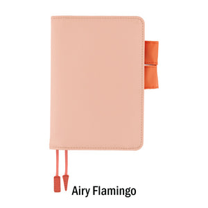 Hobonichi Original Book and Cover, A6, Airy Flamingo