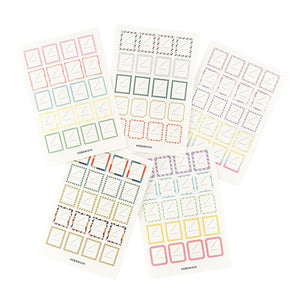 Hobonichi Frame Stickers for Dates
