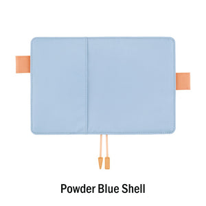 Hobonichi Original Book and Cover, A6, Powder Blue Shell