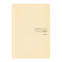 Hobonichi Techno 2027 Original Cousin Book, January Start, A5, (Japanese Version)