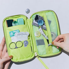 Hobonichi Techo 2026 Aqua Lime Small Drawer Pouch