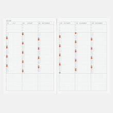 Hobonichi Techo 2026 Cousin Book, A5, Day-Free (Japanese Version)