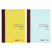 Hobonichi Techo Avec 2026, Original Two-Book Set, A6 (Japanese Version)