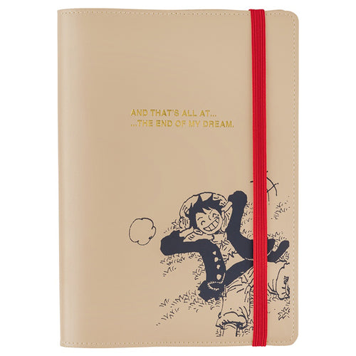 Hobonichi Techo Cousin Book and Cover, A5, ONE PIECE magazine: End of Luffy’s Dream (Sand Beige)