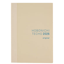 Hobonichi Techo 2026 Original Book, January Start, A6 (Chinese Version)