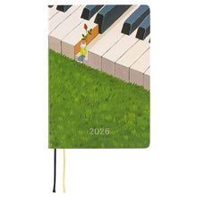 Hobonichi Techo 2026 Techo Lineup Hiroko Kubota: Waiting on the Chord HON / A6 Size / Daily / ENG / Jan start / Mon start