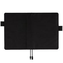 Hobonichi Cousin Techo Cover 2027, A5, Colors: Black x Clear Blue