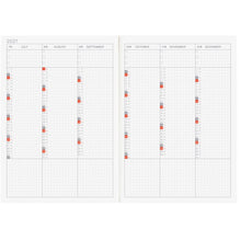 Hobonichi Techo 2027 English Cousin Book A5 size / Daily / Jan start / Mon start