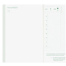 Hobonichi Techo 2027 English Original Book [A6 size/Daily/Jan start/Mon start]