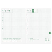 Hobonichi Techo 2027 English Original Book [A6 size/Daily/Jan start/Mon start]