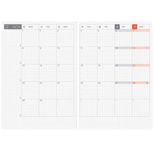 Hobonichi Techo 2027 English Original Book [A6 size/Daily/Jan start/Mon start]