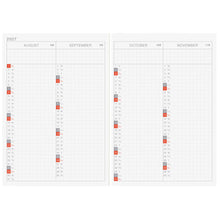 Hobonichi Techo 2027 English Original Book [A6 size/Daily/Jan start/Mon start]