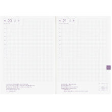 Hobonichi Techo 2027 Japanese Cousin Avec Books [A5 size/Daily 6-month x 2 book set/Jan start/Mon start]