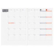 Hobonichi Techo 2027 Japanese Day-Free Book A5 size / Monthly / Jan start / Mon start