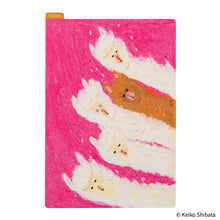 Hobonichi Techo 2027 Keiko Shibata: Hobonichi Pencil Board for A6 Size (Upwind alpacas)