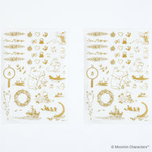 Hobonichi Techo 2027 Moomin: Foil-Stamped Clear Stickers (Adventure Log)