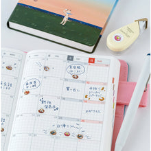 Hobonichi Techo 2027 Plus x Hobonichi: Deco Rush Tape (Hiroko Kubota: Inflatable Donut)