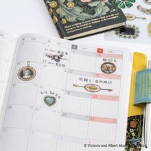 Hobonichi Techo 2027 V&A Series: Almost Actual-Size Jewellery Stickers
