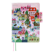 Hobonichi Cousin Techo Cover 2027, A5, Yumi Kitagishi: White Cat Village