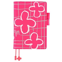 Hobonichi Techo Cousin Book and Cover, A5, Makoto Matsubayashi: Pink Flowers