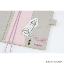 Hobonichi Cousin Techo Cover 2027, A5, Moomin: My Yard (Pink Gray)
