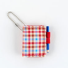 Hobonichi Techo Mini Keychain In Red, Blue or Plaid