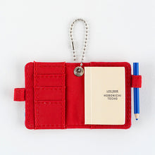 Hobonichi Techo Mini Keychain In Red, Blue or Plaid