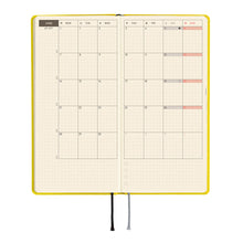 Hobonichi Techo Weeks 2027 English - Colors: Canaria Yellow