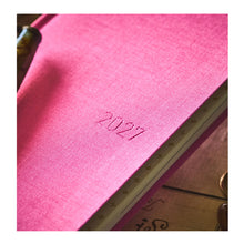 Hobonichi Techo Weeks 2027 English - Colors: Pink Sapphire