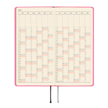 Hobonichi Techo Weeks 2027 English - Colors: Pink Sapphire