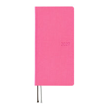 Hobonichi Techo Weeks 2027 English - Colors: Pink Sapphire
