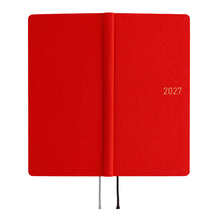 Hobonichi Techo Weeks 2027 English - Colors: Poppy Red