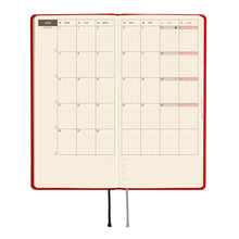 Hobonichi Techo Weeks 2027 English - Colors: Poppy Red