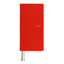 Hobonichi Techo Weeks 2027 English - Colors: Poppy Red