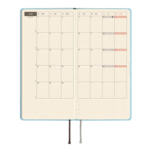 Hobonichi Techo Weeks 2027 English - Colors: Sea Glass