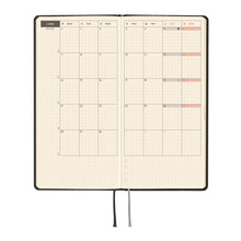 Hobonichi Techo Weeks 2027 English - Paper Series: Black Argyle