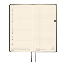 Hobonichi Techo Weeks 2027 English - Paper Series: Black Argyle