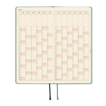 Hobonichi Techo Weeks 2027 English - Paper Series: Frosty Jade