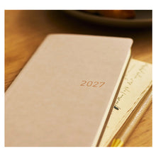 Hobonichi Techo Weeks 2027 English - Smooth: Café au Lait