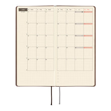 Hobonichi Techo Weeks 2027 English - Smooth: Café au Lait