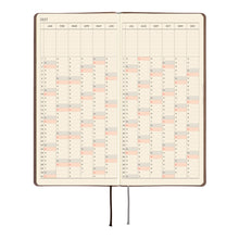 Hobonichi Techo Weeks 2027 English - Smooth: Café au Lait