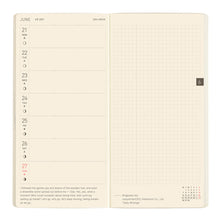 Hobonichi Techo Weeks Mega 2027 English - Sneaker: Mandarin Orange
