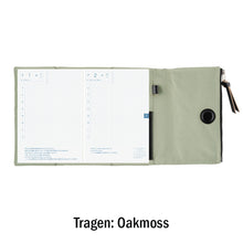 Hobonichi Original Book and Cover, Tragen, A6, Oakmoss
