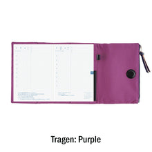 Hobonichi Original Book and Cover, Tragen, A6, Purple