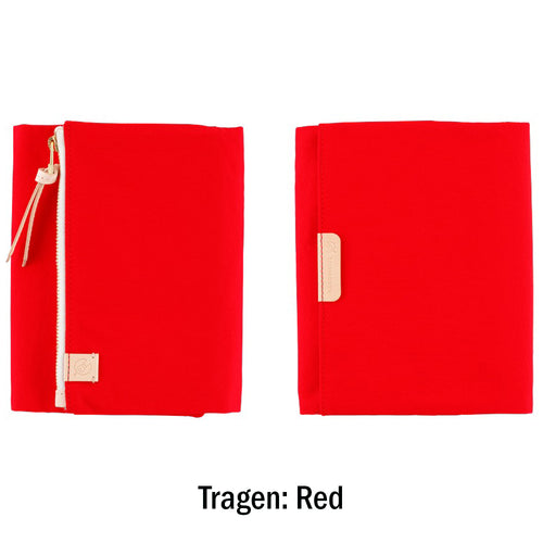 Hobonichi Original Book and Cover, Tragen, A6, Red