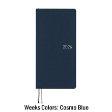 Hobonichi Techo Weeks 2026 - Colors: Cosmo Blue