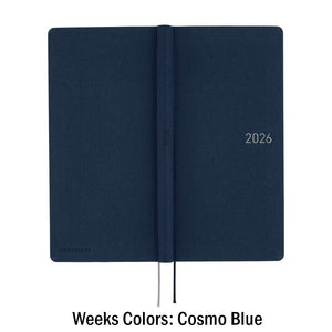 Hobonichi Techo Weeks 2026 - Colors: Cosmo Blue