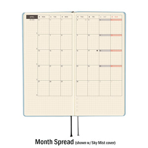 Hobonichi Techo Weeks 2026 - Colors: Cosmo Blue